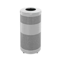 Classics open top 25 gal stardust silver metallic