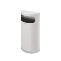 Half round flat top side open stainless steel