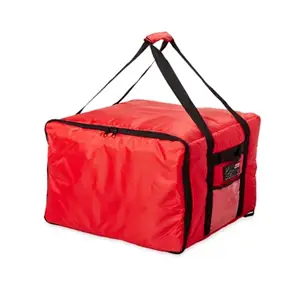 Proserve pizzacateringsandwich delivery bag red large