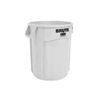 Vented brute® 10 gal white