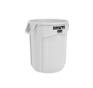 Vented brute® 10 gal white